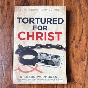 NWT Tortured for Christ Richard Wurmbrand Paperback Book